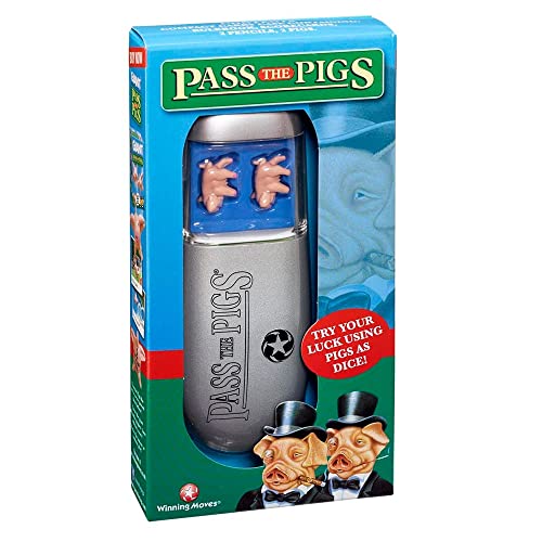 Pass the Pigs in the Silver Travel Case
